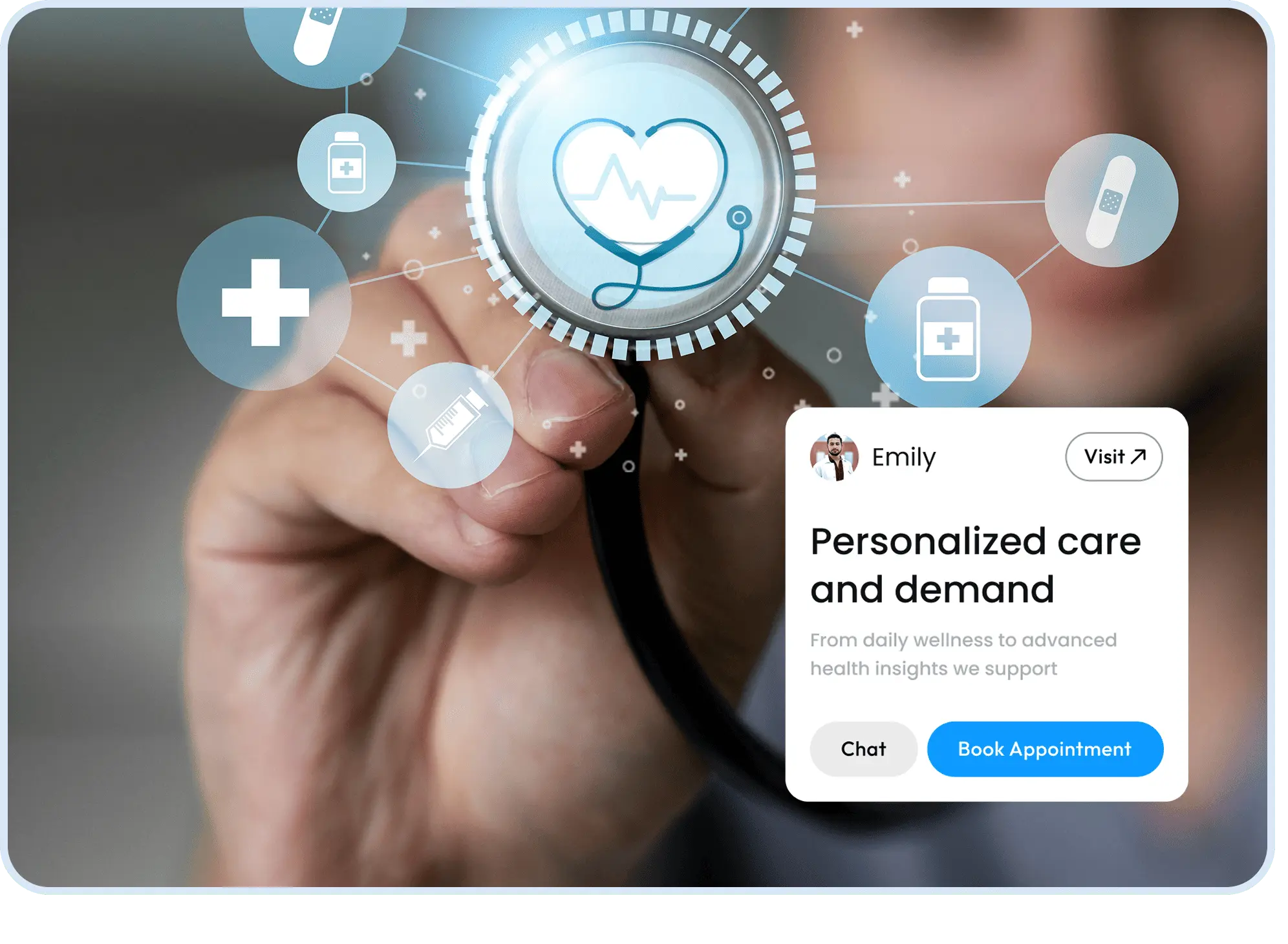 Virtual Care Workspace with Data at Your Fingertips